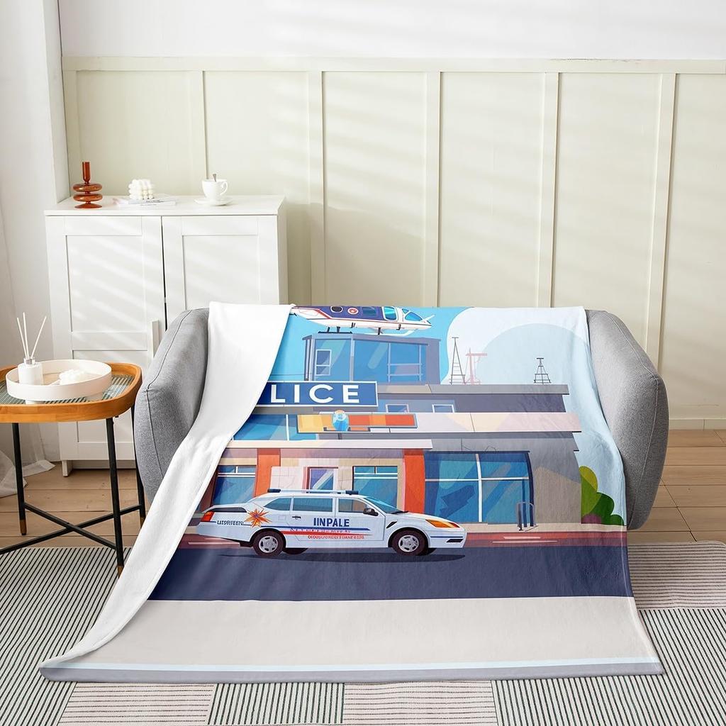 Japanese Style Soft Warm BlanketRainbow Butterfly Throw BlanketCherry Blossoms Fleece BlanketInk Painting Style Fuzzy Blanket