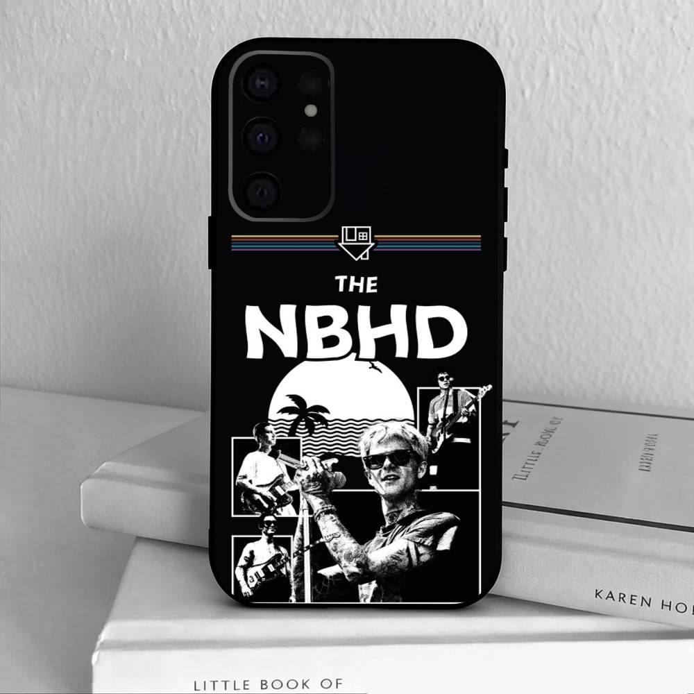 Band NBHD The N-Neighbourhood-D Phone Case For Samsung S25,24,23,22,30,21,10,9,Ultra,Plus,Lite,FE,4,5 G Soft Black Case