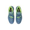 Asics Gel Resolution 9 Wide Steel Blue Hazard Green Men Sneakers 1041A376-400