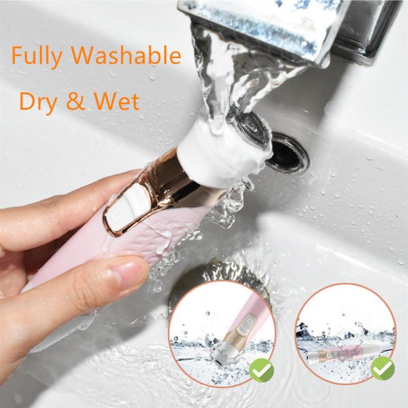 5 In 1 Professional Personal Care Set Women Hair Removal Lady Shaver Electric Shaving Machine Waterproof Mini Trimmer Razor Epilator AVE