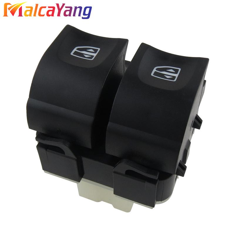 Car DOUBLE ELECTRIC WINDOW SWITCH LIFTER BUTTON 254118722R For RENAULT CLIO Mk4 TRAFIC Mk3 KANGOO Mk3 CAPTUR Mk1 Accessories