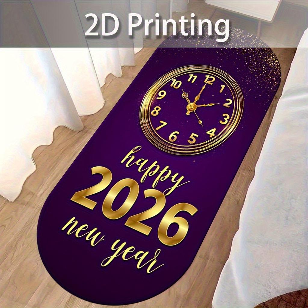 Premium Purple  Carpet Warm Doormat Welcome Mat Bathroom Mat Rug For Bedroom Bedside Carpet For Live Room Home Dec
