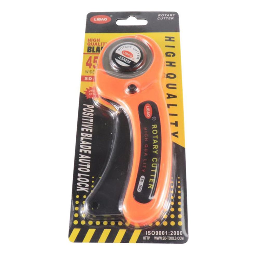 45mm Rotary Cutter Blade Fabric Circular Patchwork Leathercraft Sewing Tool Leather Cutter