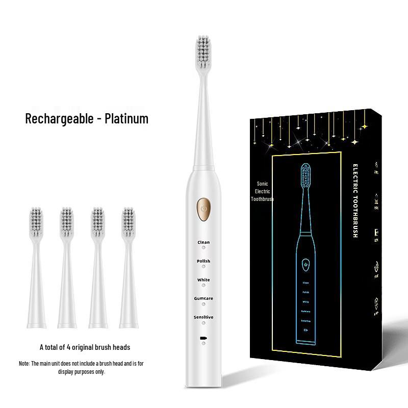 Mi Ling Sonic Electric Toothbrush CN plug (adapter included)