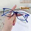 New Running Reading Glasses Full Frame Square Ultralight High Definition Blue Light Fashionable Reading Glasses 182