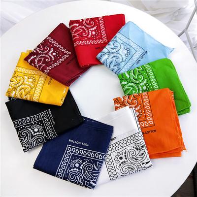 All Season Cotton Linen Square Scarf Women Bandana Head Wrap Neck Accessory Fashion Styling Versatile Lightweight