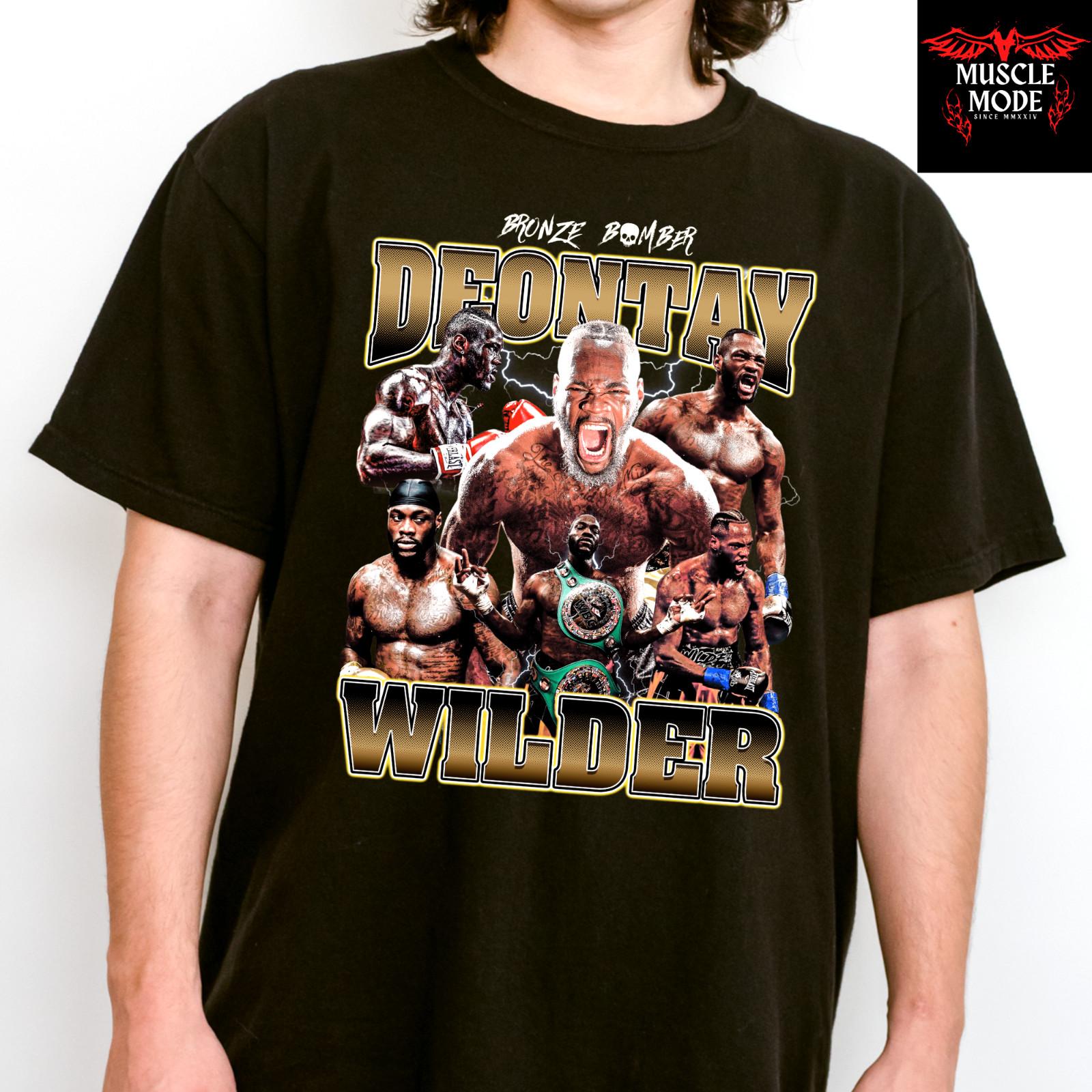 Deontay Wilder Bronze Bomber Champion Boxer Premium Unisex T-Shirt S-3XL M