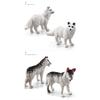 10 Pcs Arctic Animals Figurines Simulation Miniture Animals Models Kit Children Early Learning Tools