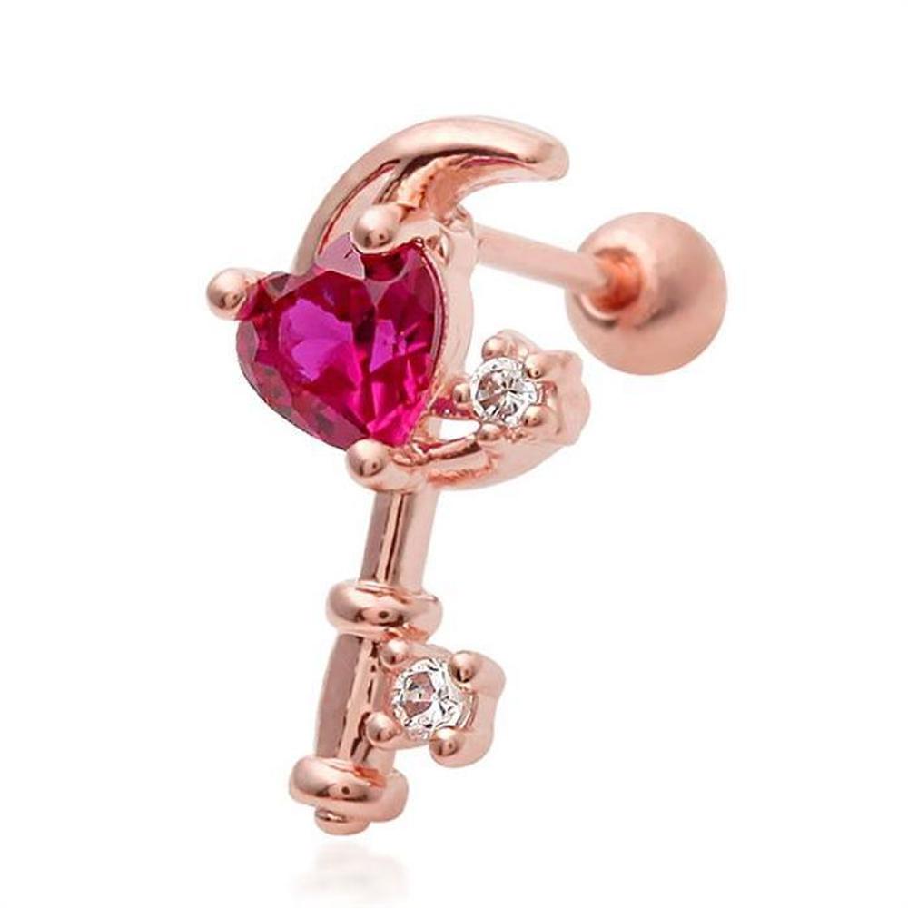 [Onm] Onm 14K Gold Pin Piercing Sally Heart (S9594182)