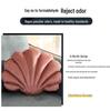Holländisches Samt-Muschel-Kissen - Kreatives, simuliertes Muschel-Design für Sofa und Rückenstütze zu Hause