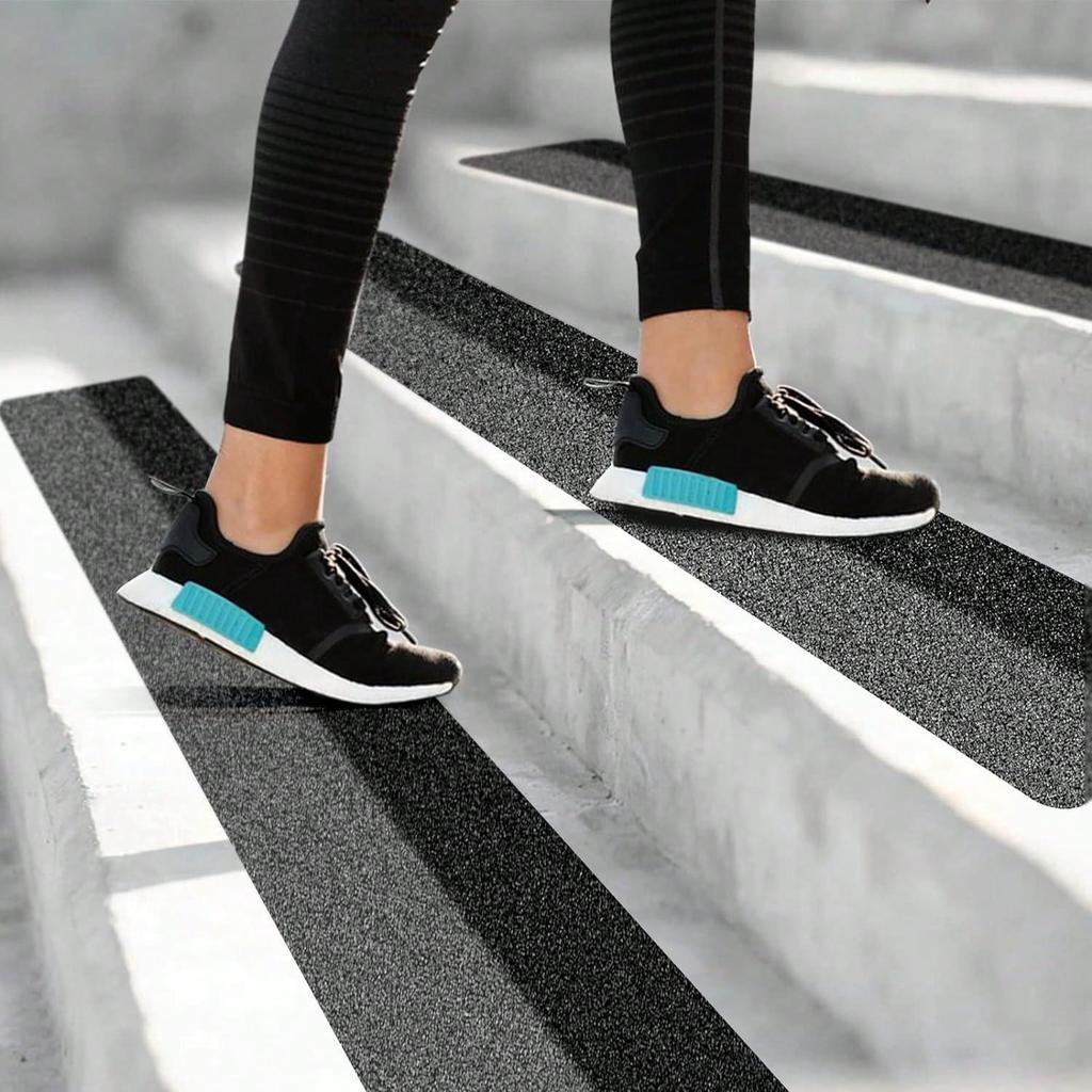 1pcs Non Slip Outdoor Stair Treads,Non Skid Heavy Duty Traction Adhesive Step Stripes for Staircase,Skateborad and Deck