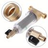 Home Dust Stainless Mesh Faucet 6 Points Front Purifier Copper Lead Water Filter