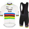 Professional Team Edition Bicycle Riding Clothes Men Women Outdoor Road Cycling Mountain Short-sleeved Bib Set