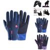 Classic Black Windproof And Waterproof Gloves With Touch Screen Feature For All Users
