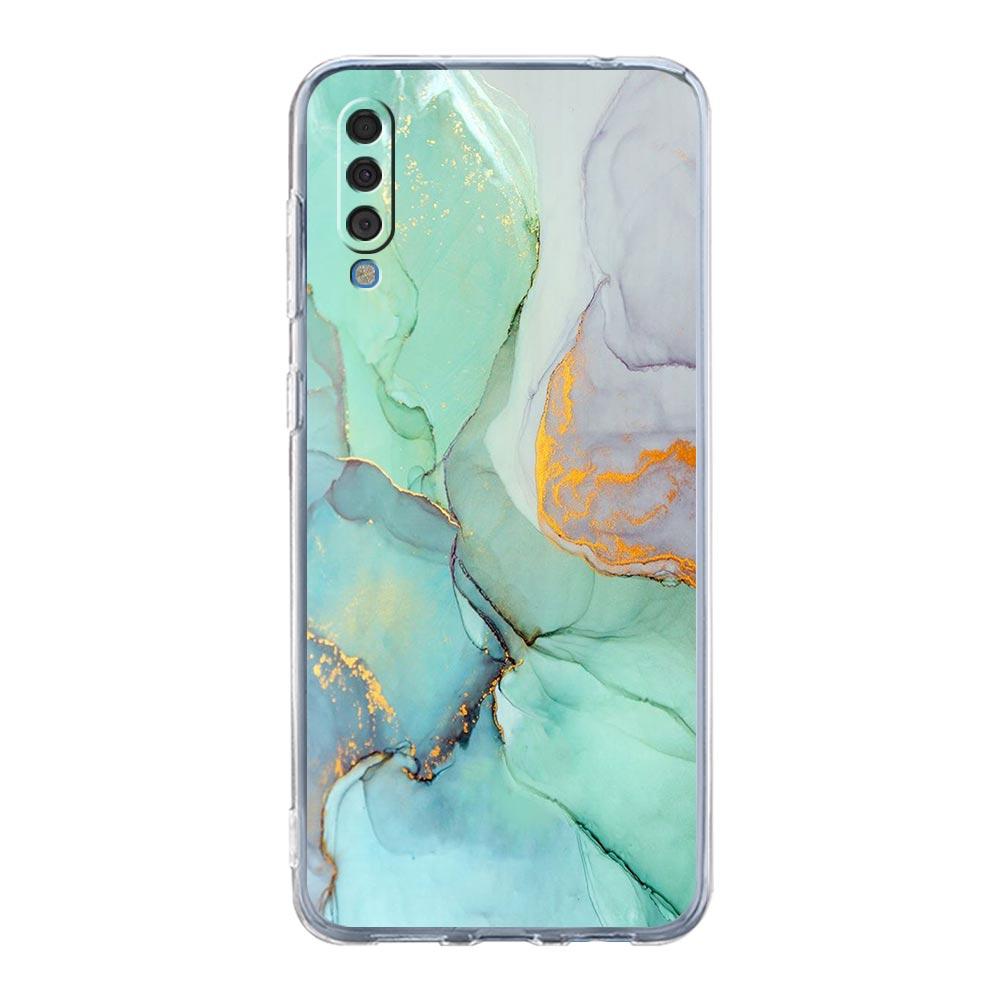 Clear Phone Case For Samsung Galaxy A14 A50 A70 A30 A40 A20E A10 A10S A20S A02S A04S A12 A22 A32 A34 A42 A52 5G A54 Marble Cover