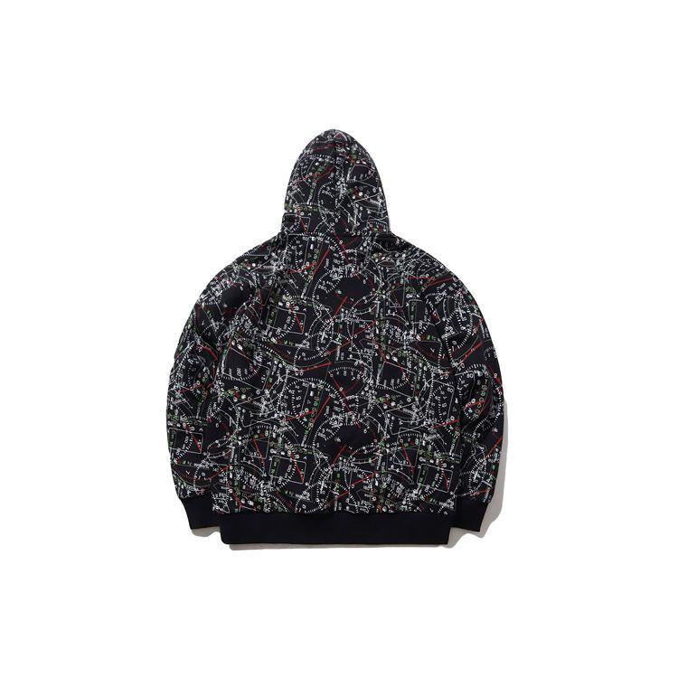 Li-Ning Flagship Casual Sports Pullover Hoodie Men Hoodie Black AWDPB09-3