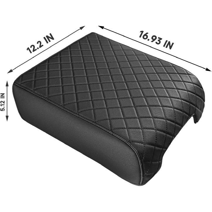 Center Console Cover Compatible With    2024 2025 Ford F150, Fully Covered Anti-Scratch Armrest Cover For Car, Middle Console Cover Interior