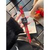Autumn And Winter Leather Standard Plaid Woolen For Apple Watch Applewatchs10 Strap Iwatch98765Se