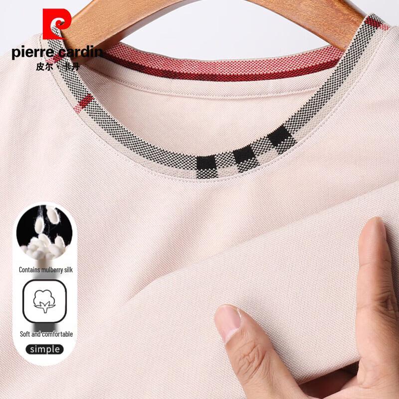 Pierre Cardin Men s Silk Blend Short Sleeve T-shirt 2XL