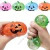 Halloween Pumpkin Squeeze Toy Stress Relief Fidgets Sensory Gadget For Adults Kids Party Decoration Funny Plastic Gift P9YB