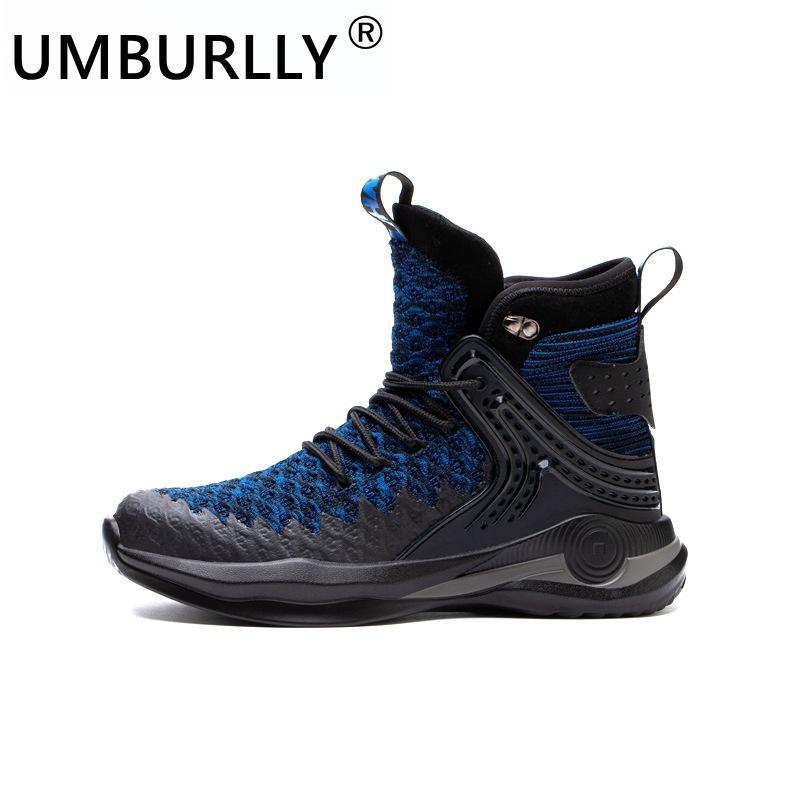 

Flying woven labor insurance shoes are light and breathable, fashionable steel bag head work shoes, four anti-smashing and anti-piercing high-top 37 синий