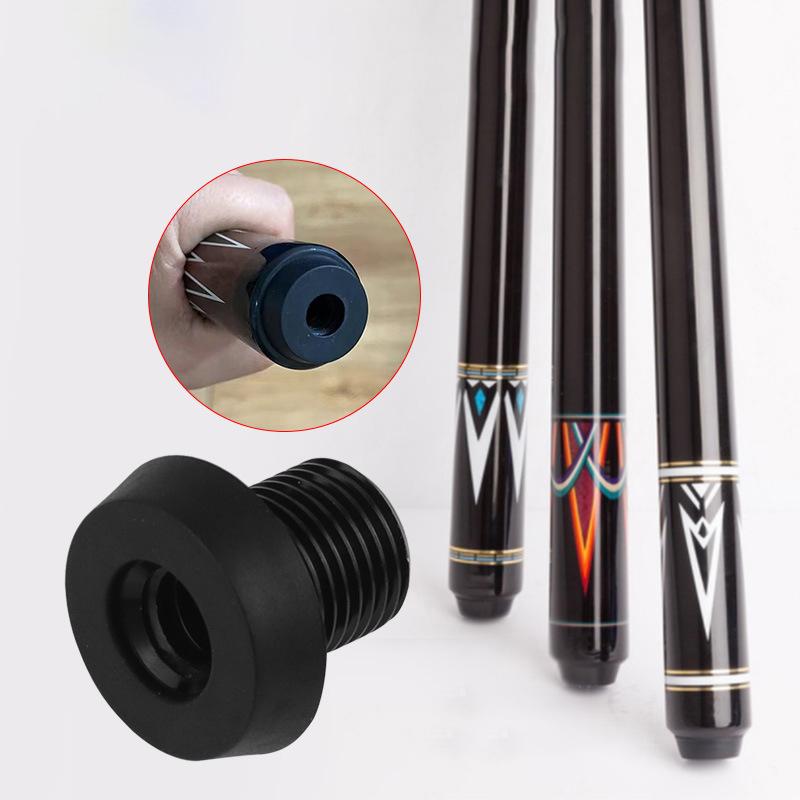 1 Pezzo Per Mezz/Universale/Come/Peri Estensione Biliardo Accessorio Stecca da Biliardo Bumper Blocco Stecca da Pool Tappo Posteriore Vite Gomma
