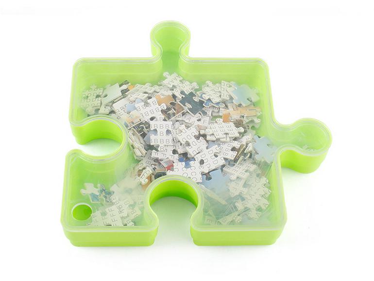 1000-Piece 3D Adult Jigsaw Puzzle with Classification Storage Box