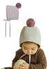 Konny Winter Bonnet Bootie Set Cold 6 12 Months Bonnet 12 [Konny] & Hat, Shoes, Socks, Protection, Baby, Months, (#2 Only Lavender, Months)