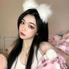 Wolf/Cat Ear Headband Cosplay Unisex Lingerie Plush Animal Ear Headband Accessories