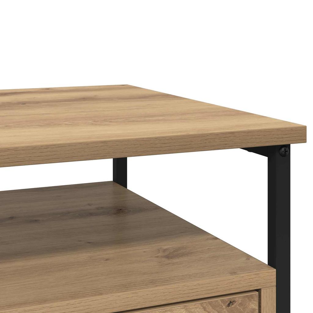 Nightstand Artisan Oak 40 X 42 X 55 Cm Particleboard