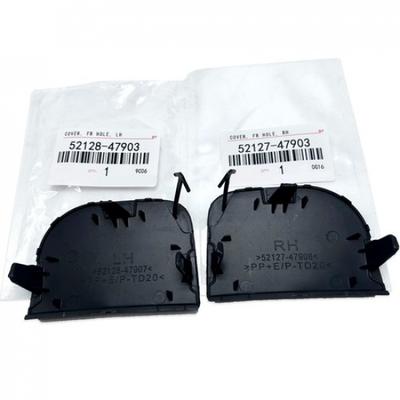 52128-47903 Front Bumper Tow Eye Hook Cover Cap For 2012-2015 Toyota Prius Pair