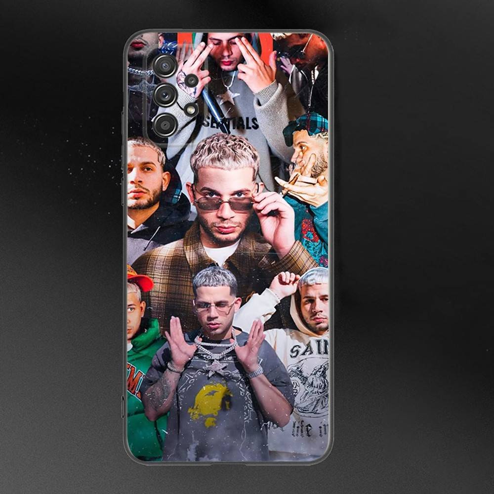 Dei V Quien es Dei V Phone Case For Samsung Galaxy A 91,80,73,72,71,53,52,51,22,5G Shockproof Soft Black Cover
