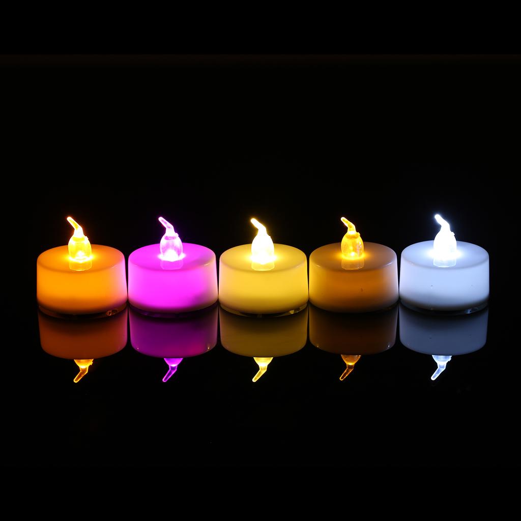 Buy LEDs Candles Flameless Tea Light Homemory Realistic Bright