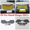 For Haval Dargo Car Front Grille Ect Net Screen Mesh Grille Ert Protection Anti Dust Accessories Exterior Refit