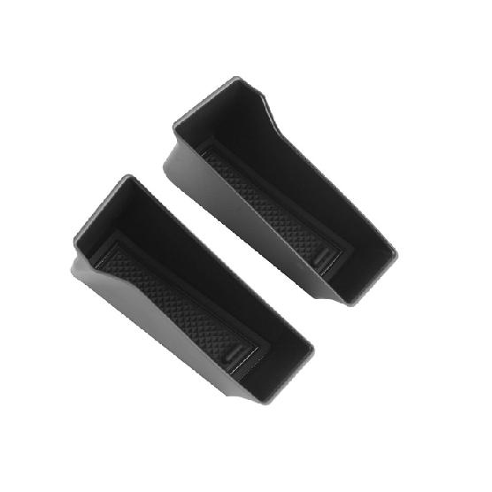 For2025-2024 Toyota Tacoma Car Accessories DOOR ARMREST STORAGE BOX Black ABS