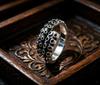 Men's Retro Demon Eye Punk Ring – Stylish, Single Finger, Personality Jewelry for Boys