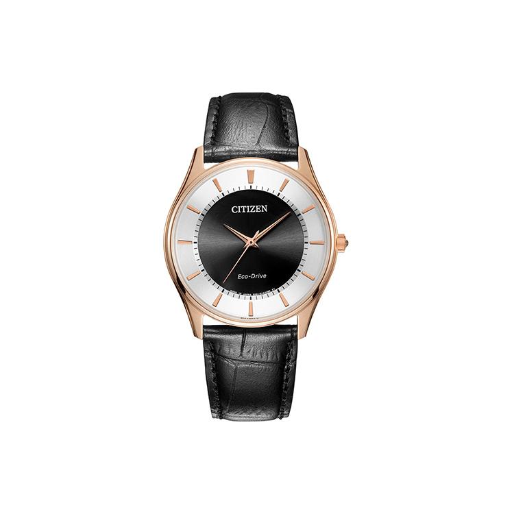 CITIZEN Ecology Drive Collection Solar Movement Cow Leather Strap Watch Men s Watches White Dial BJ6482-04E [|3+2 Extended Warranty]