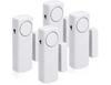Door and Window Alarm Lot 4x Wireless Intrusion Alarm Home Security Against Burglary Magnetic Operation 100 dB
