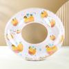 And Adult Childrens Swimming Circle Thickened Sequin Cartoon Fruit Pattern Duck