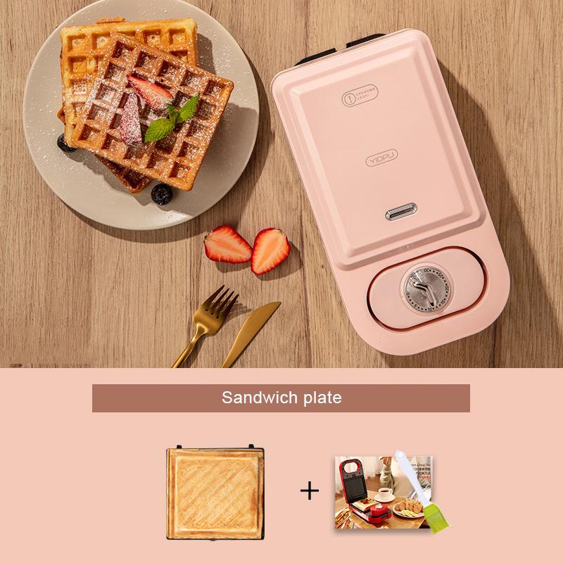 

650 Вт Sandwichera Electrica Багатофункціональна вафельниця Bubble Egg Cake Тостер Автоматичний сніданок з антипригарним покриттям Вафельниця 220 В AU