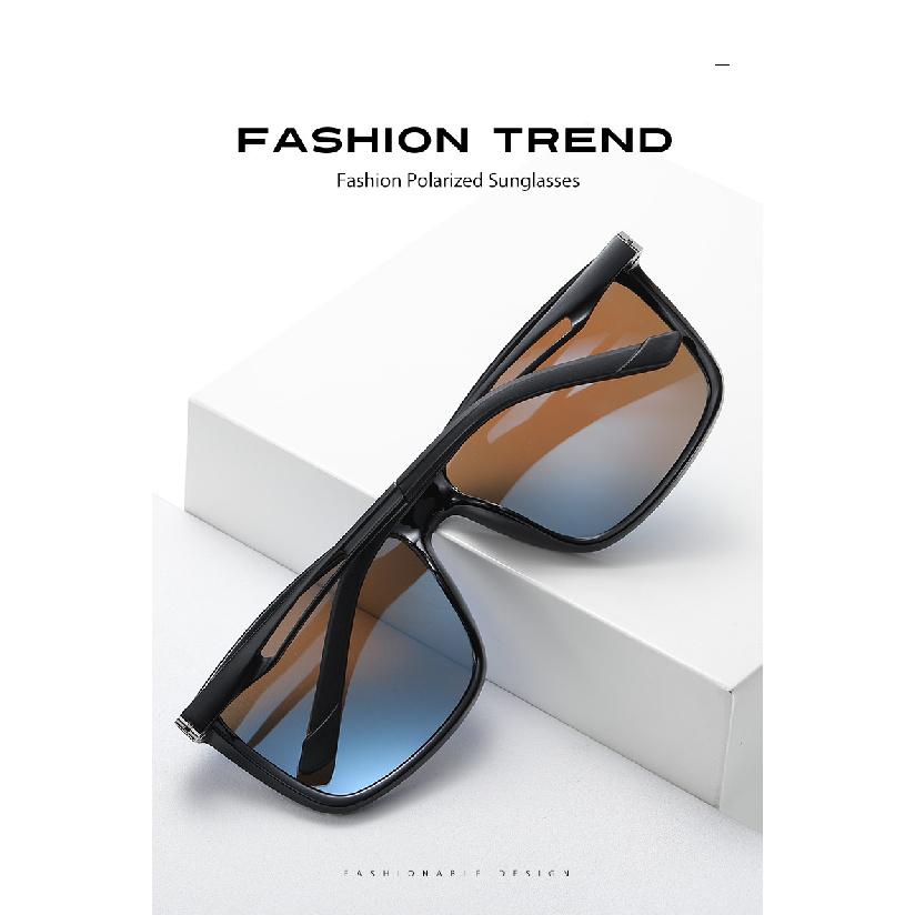 TR Polarized Photochromic Sunglasses Outdoor Aluminum-Magnesium Driving Sunglasses Night Vision Goggles A726