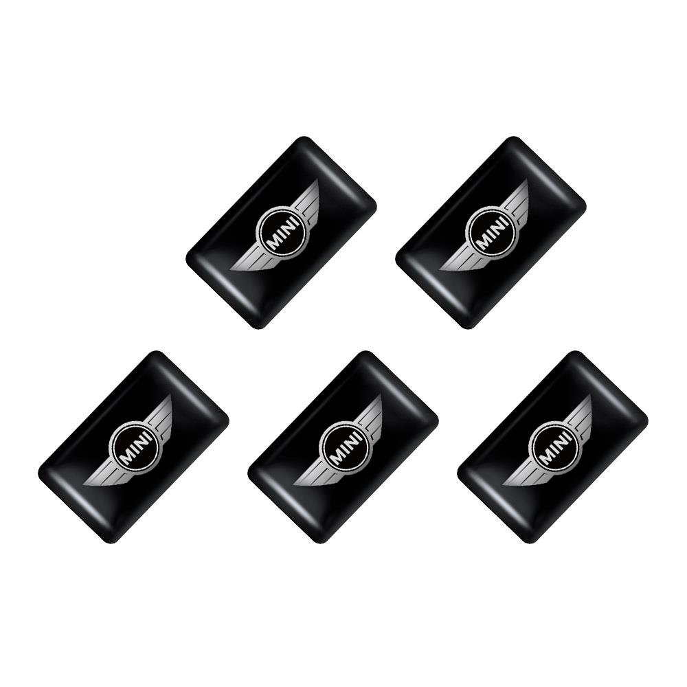 

3D Epoxy Car Logo Badge Sticker Decoration Auto interior Accessories For MINI Cooper JCW WORKS R55 R56 F55 F56 R57 R58 R59 R60