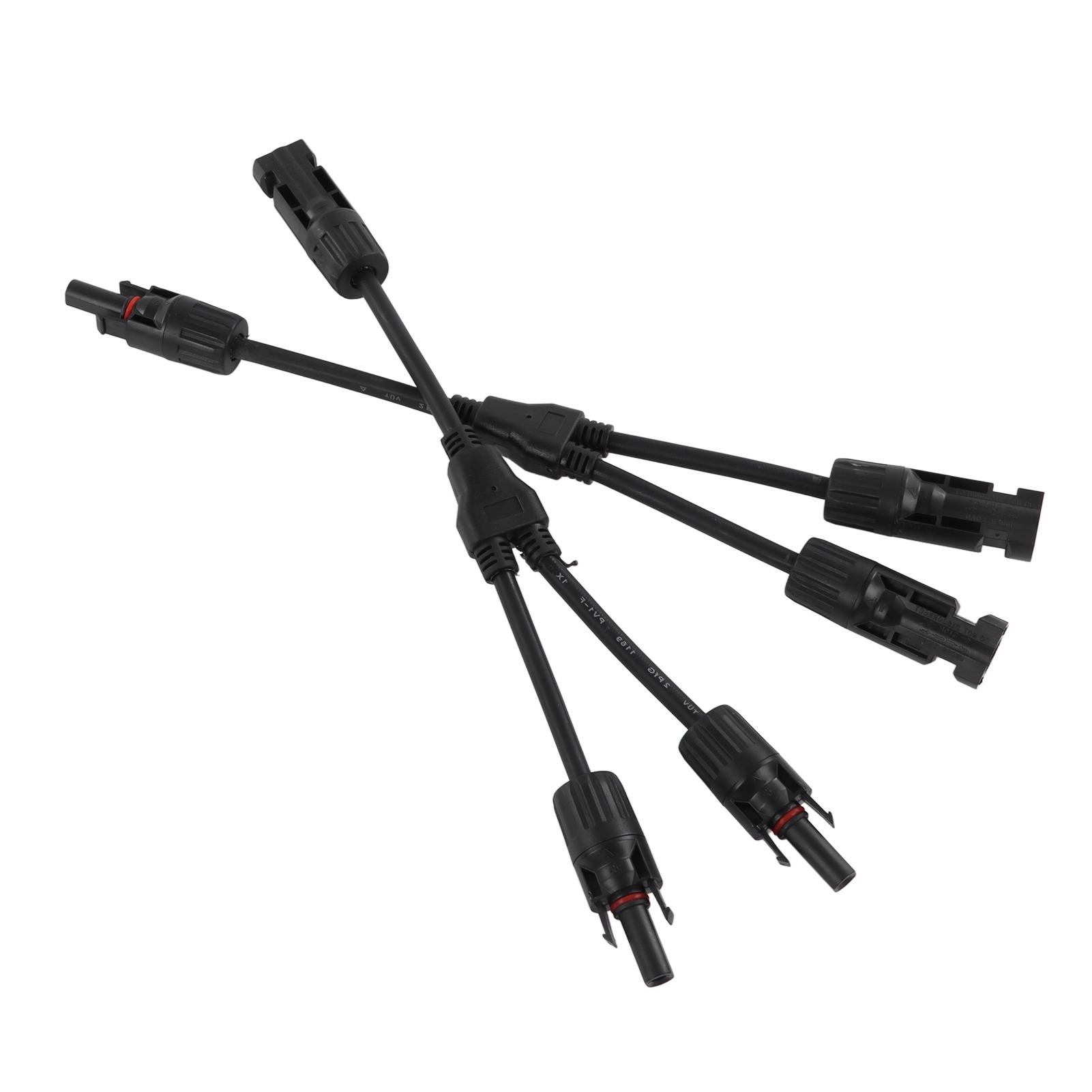 

Солнечный коннектор Y-образный 1000 В 50 А IP67 Водонепроницаемый Параллельный адаптер Разветвитель для улицы