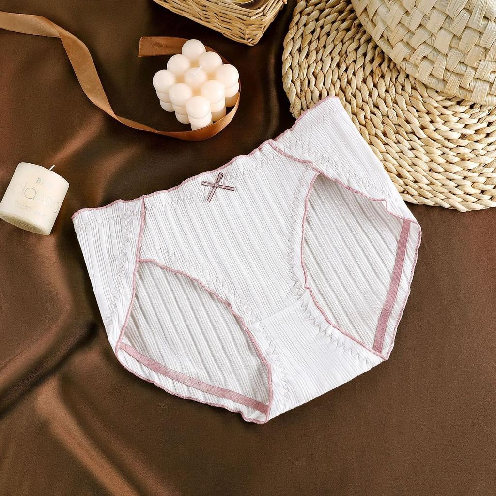 Panties Women's Antibacterial Student Mid-rise Sexy Lady Breathable Comfortable Large Size Briefs