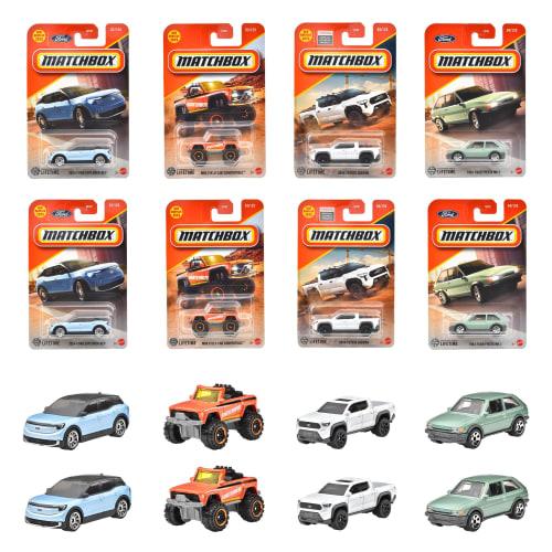 Matchbox Basic Cars A Assortment Vehicle Toy Mini Cars, 24-Car Set, Box Set, Ages 3+, Multi-Purpose, 98CA-30782