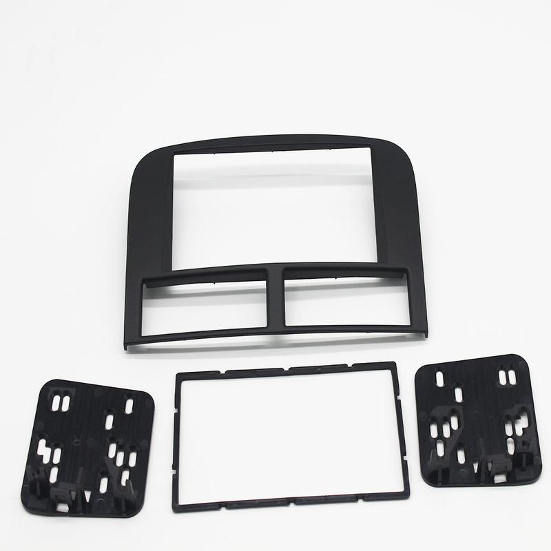 Car Radio Fascia for Jeep Grand Cherokee 1999-2005 Panel Dash Kit Trim Plate Stereo Console Cover Bezel Adapter