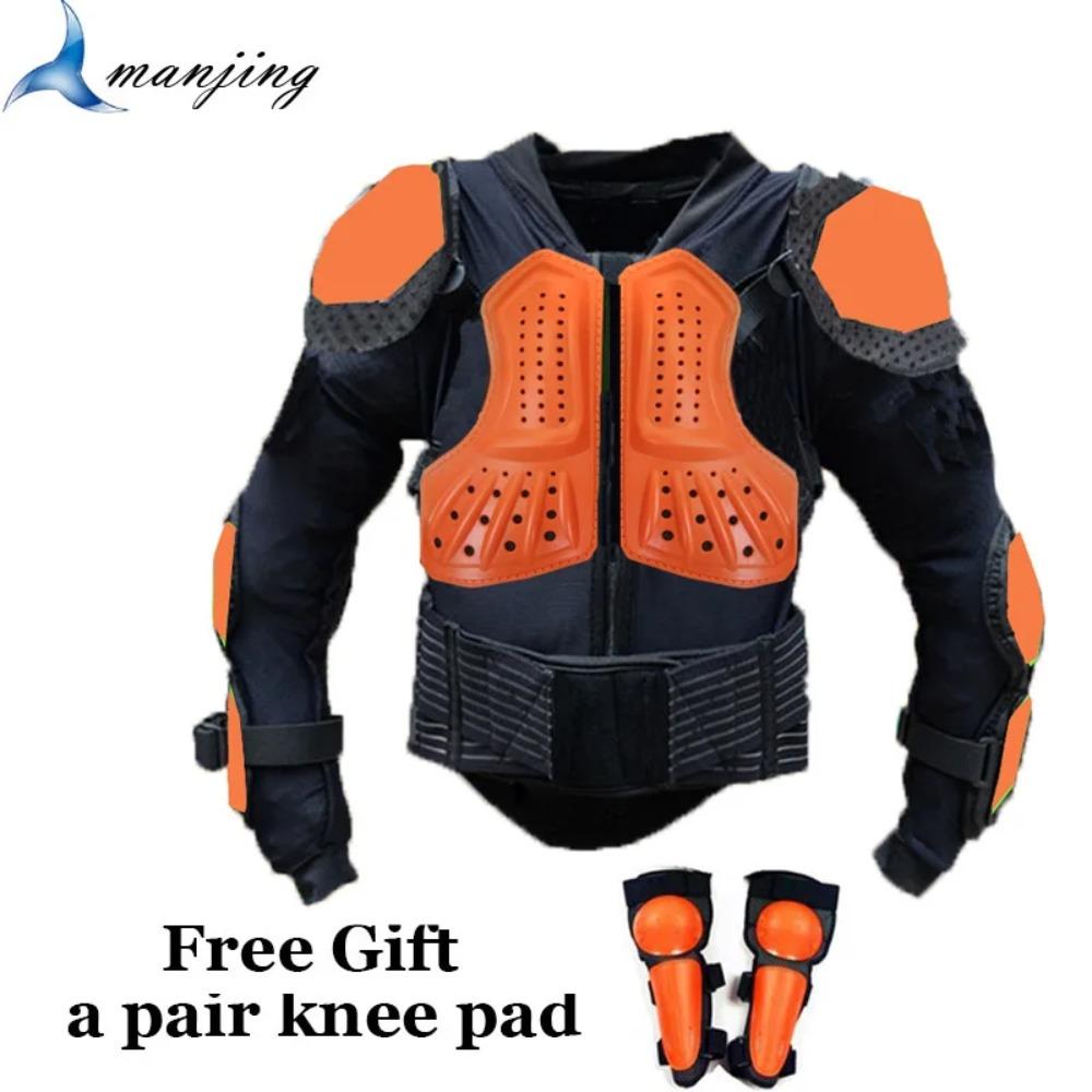 Giacca Protettiva Body Armor per Bambini e Ragazzi da Moto Motocross Ciclismo Downhill Attrezzatura Protettiva Moto Ciclismo Montagna Corpo Sicuro Armatura