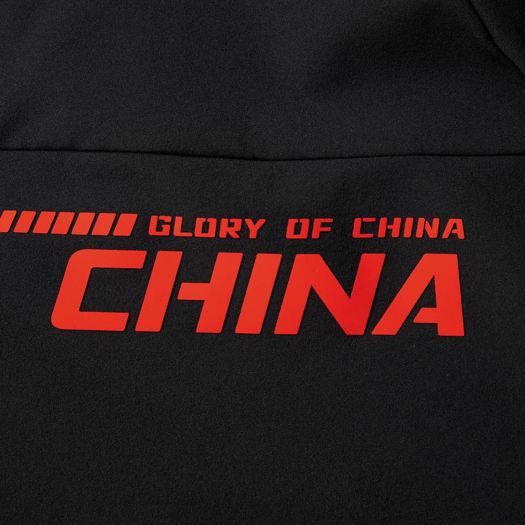 Li Ning Comfortable Breathable Versatile Jacket With Letter Zipper Stand Collar Men Jackets Black AFDVC31-2