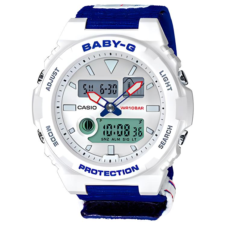 CASIO Women s BABY-G White Watch BAX-125-2A BAX-125-2A White Watch Case