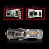 2PCS Car Tail Light LED BA15S Auto Brake Reverse Lamp DRL Rear Parking Bulbs